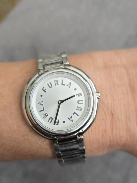 Furla White Box with Black Logo - Picture 3 of 9